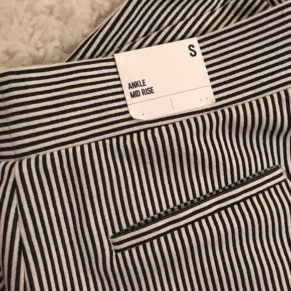 Express Ankle Mid Rise Pants - Picture 3 of 3